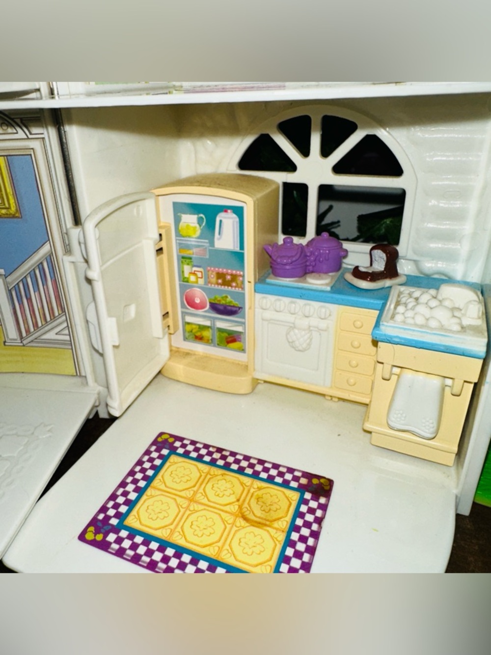 Fisher Price Y2K Sweet Streets Country Cottage 2000’s Vintage Doll House Toy - Picture 8 of 10